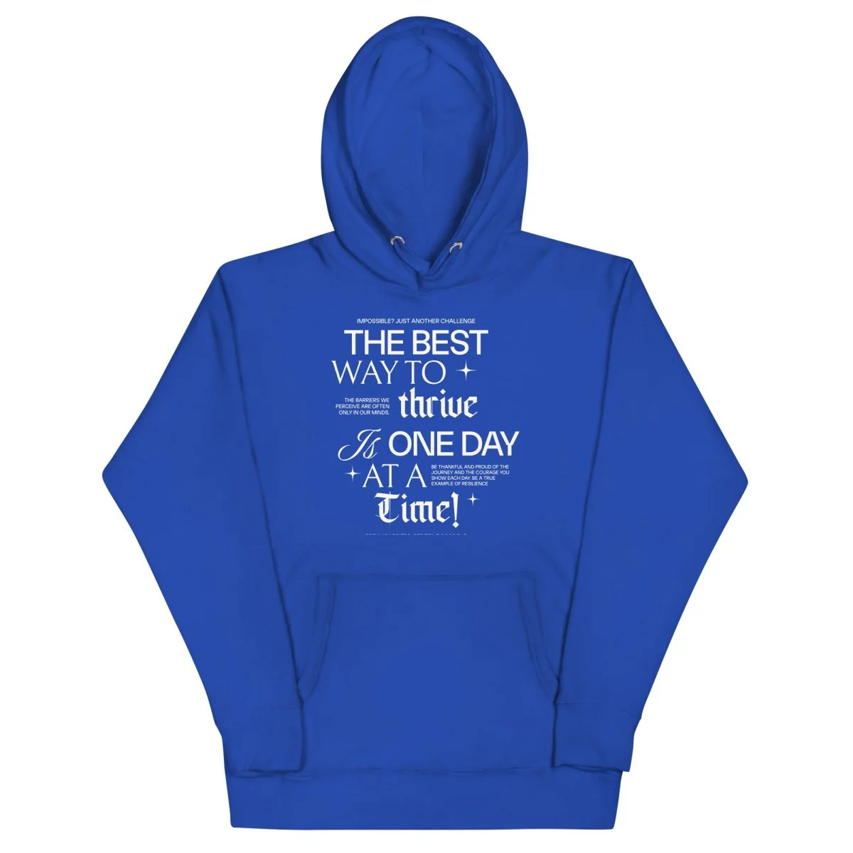 Be Thankful and Thrive Hoodie - Image 3