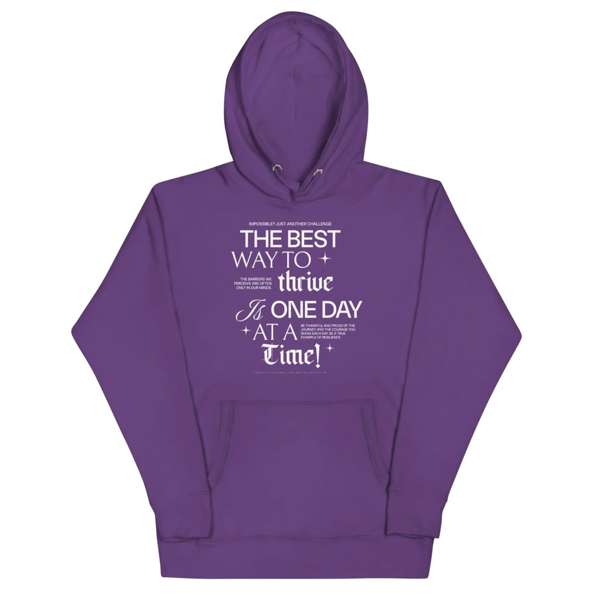 Be Thankful and Thrive Hoodie - Image 4