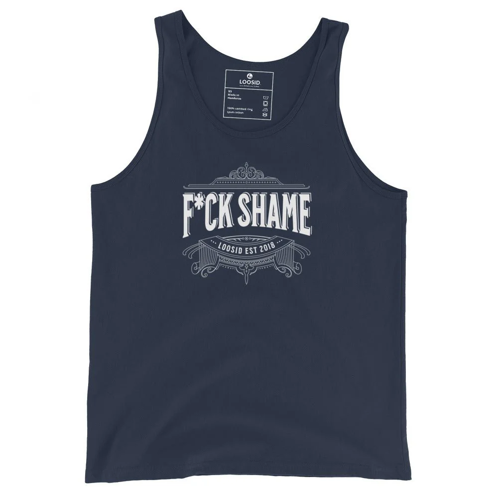 F*ck Shame Men's Tank Top - Image 4