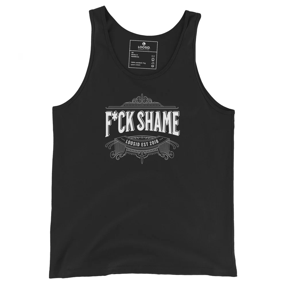 F*ck Shame Men's Tank Top - Image 5