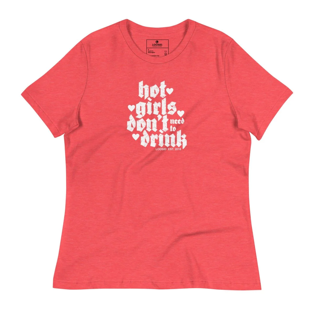 Hot Girls Don't Drink T-Shirt - Image 3