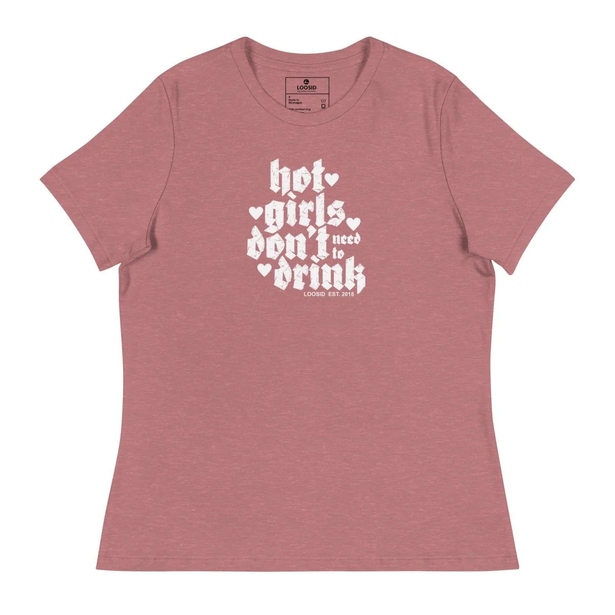 Hot Girls Don't Drink T-Shirt - Image 4