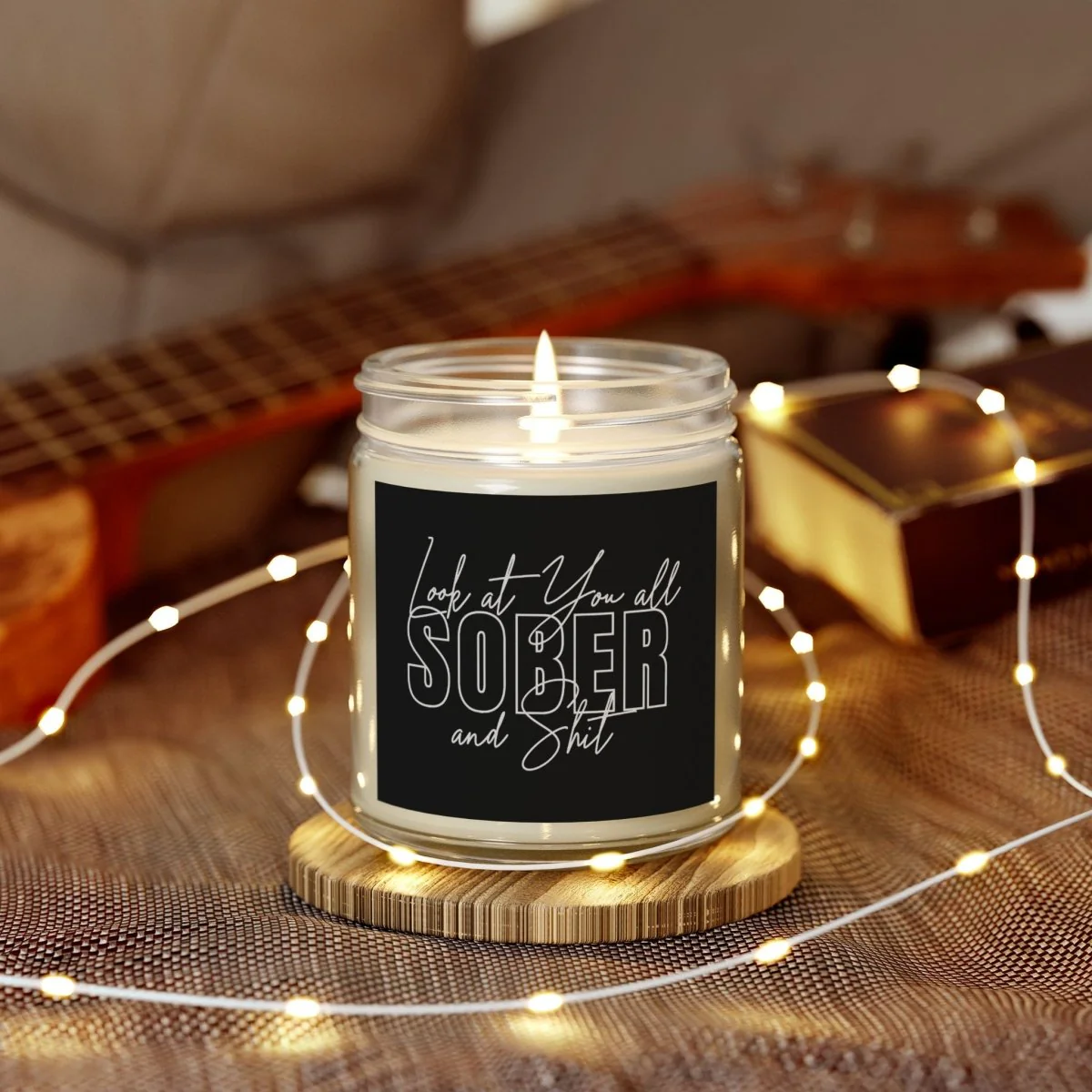 Look At You Scented Coconut Apricot Candle - Image 10