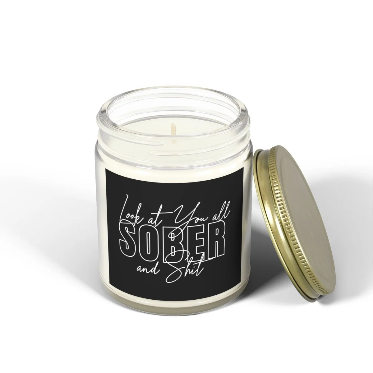Look At You Scented Coconut Apricot Candle - Image 8