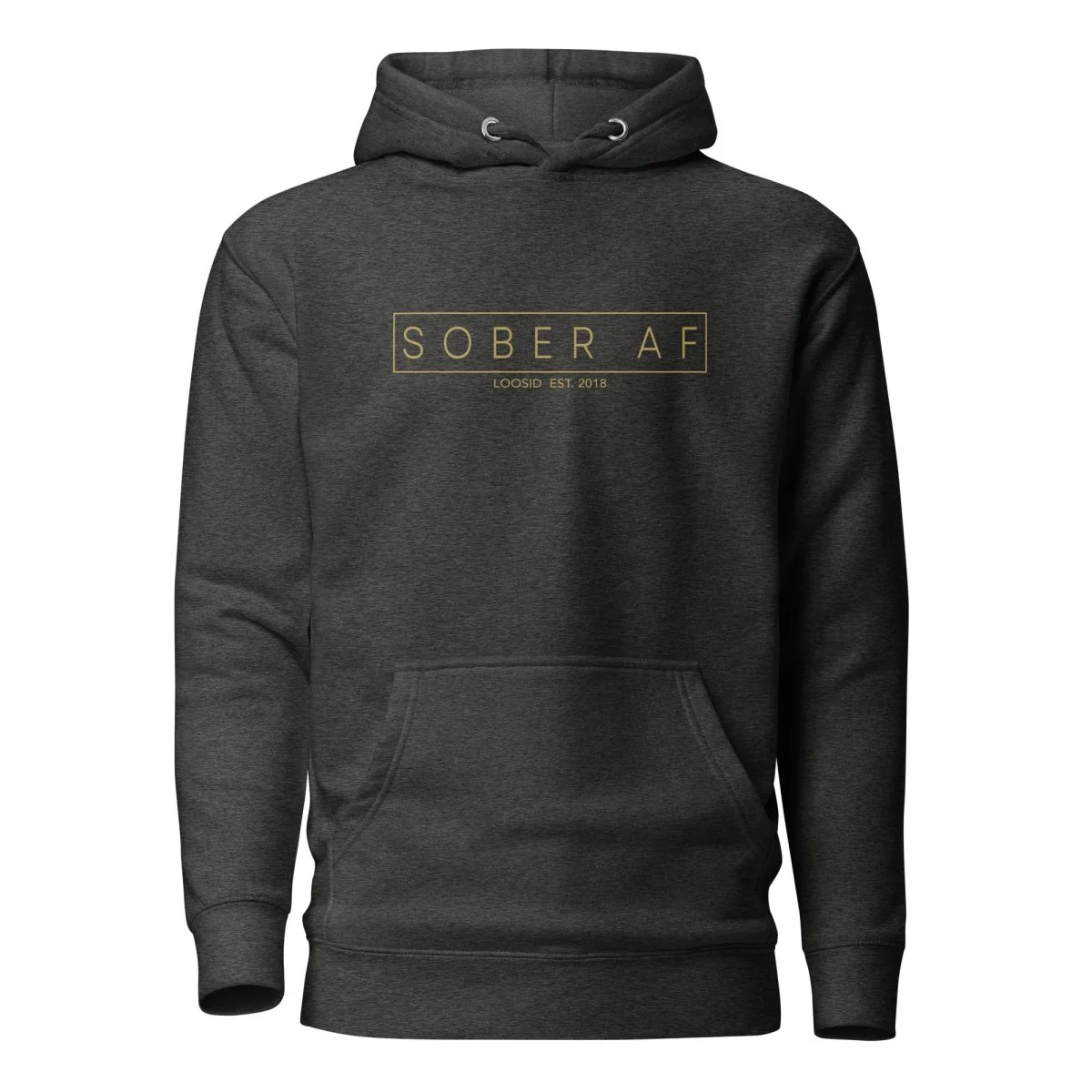 Recovery Hoodie | Sober AF Women's Hoodie with Custom Sobriety Date - Image 9