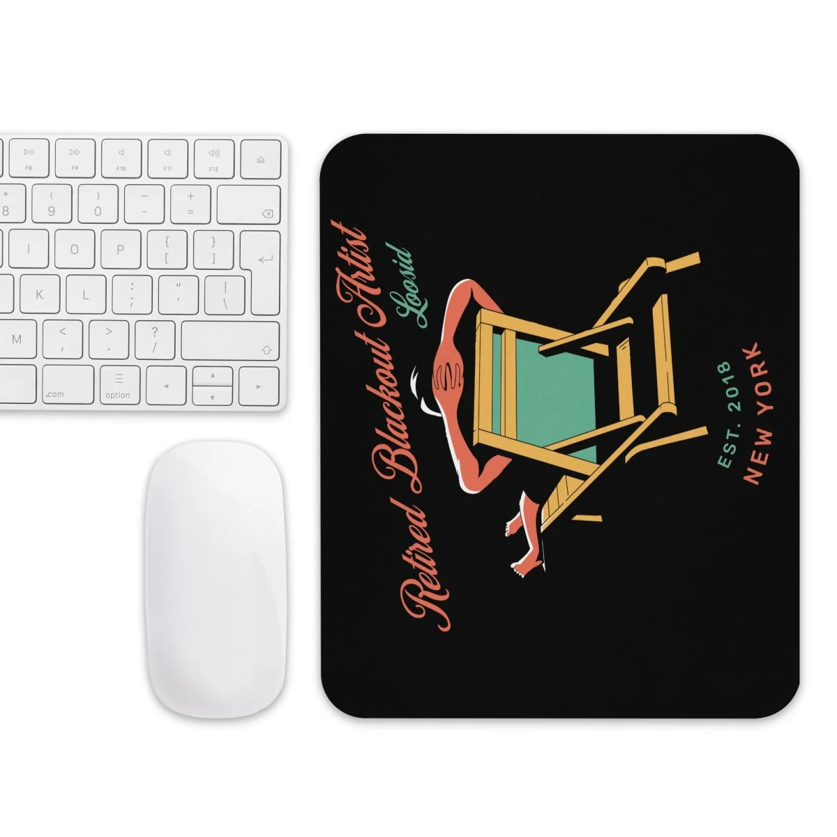 Retired Blackout Artist Mouse Pad - Image 5