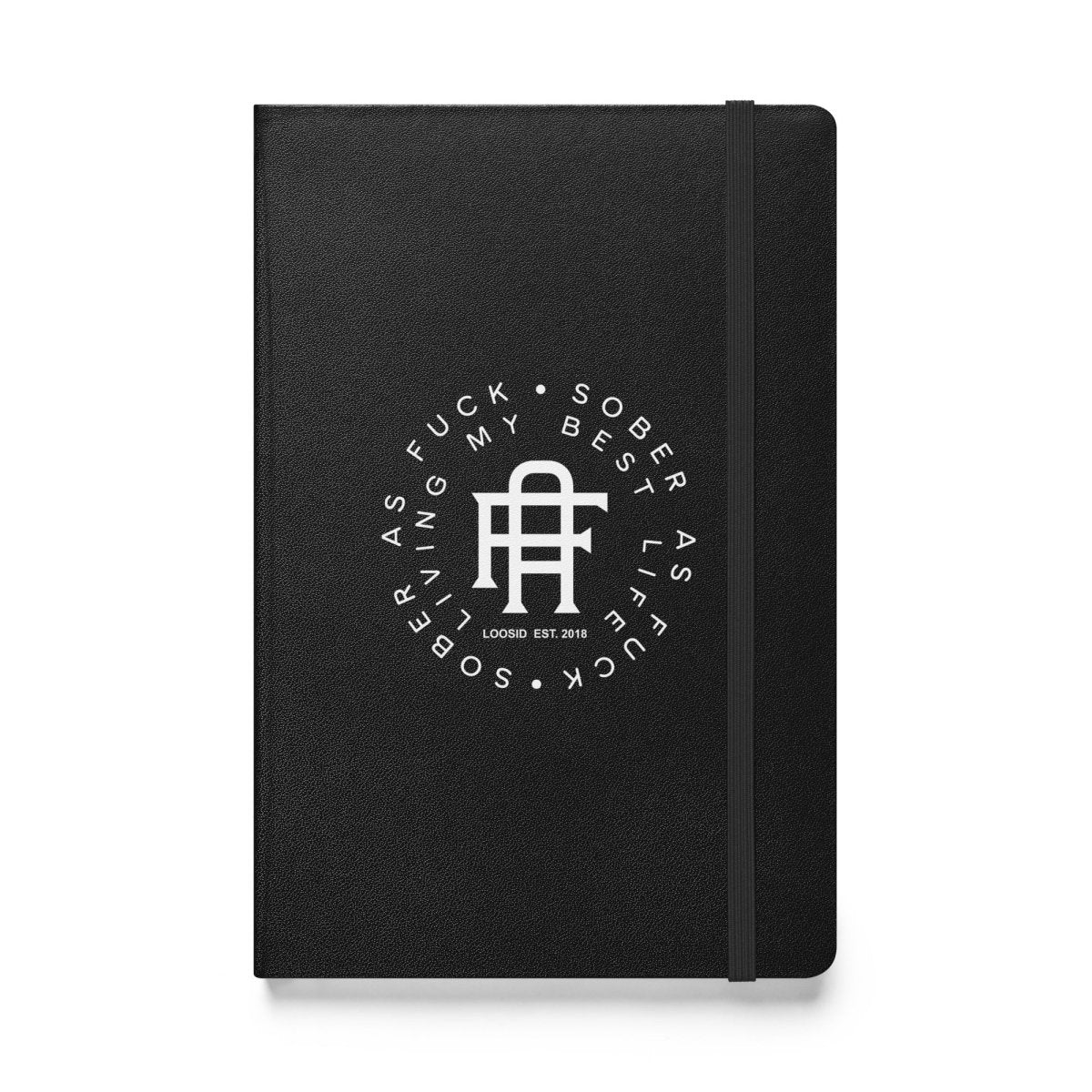 Sober AF Hardcover Notebook - Image 3