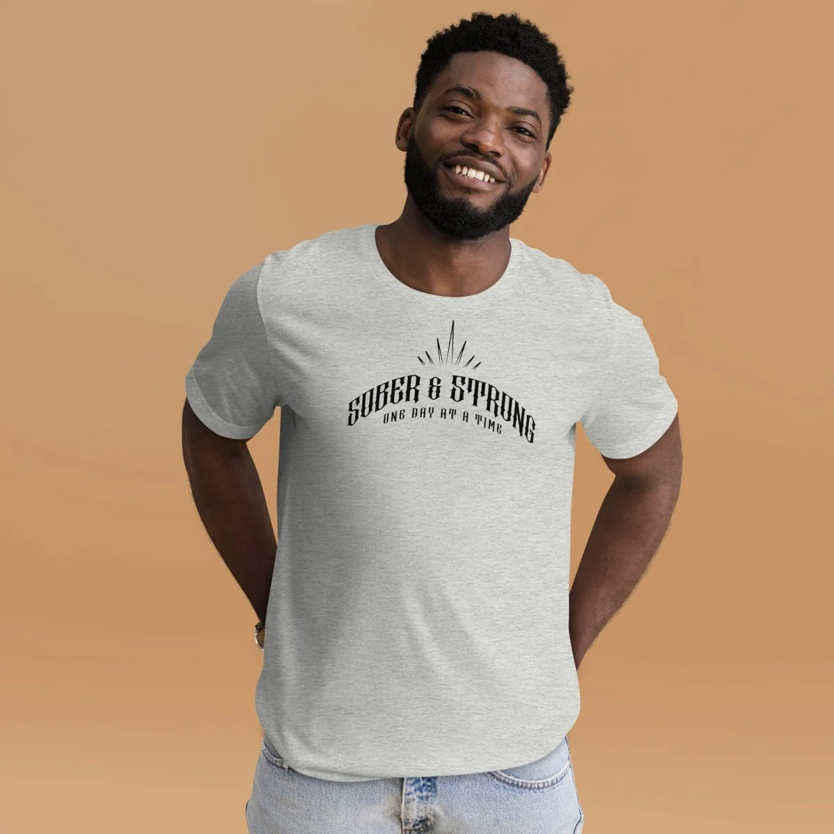 Sober & Strong T-Shirt - Image 8