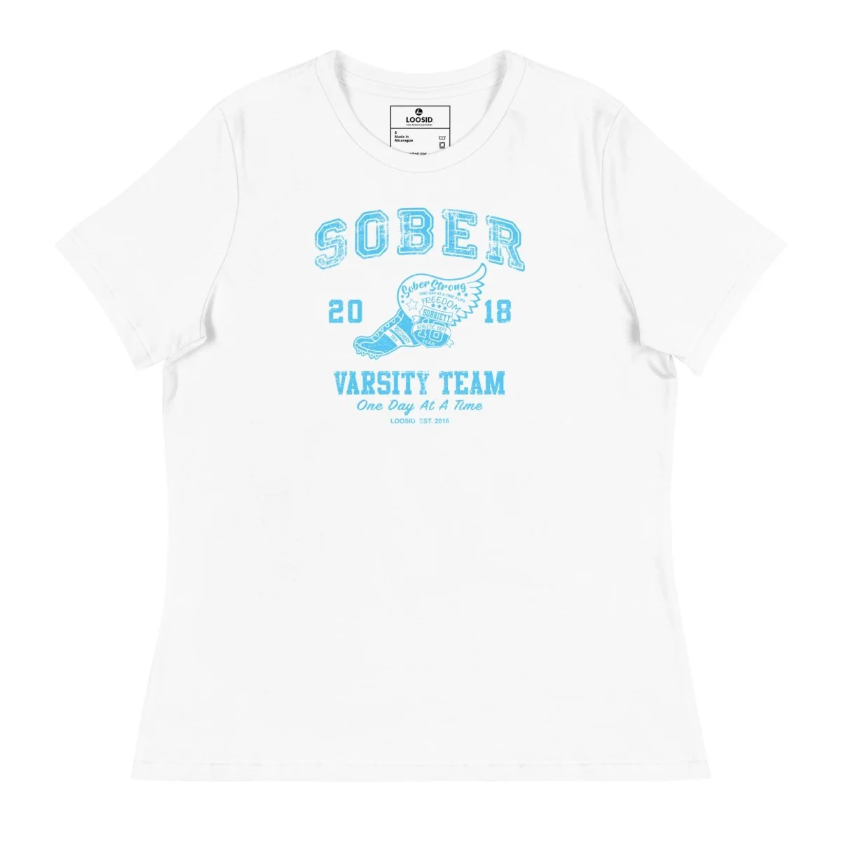 Sober Varsity Team Women's Relaxed T-Shirt - Image 5