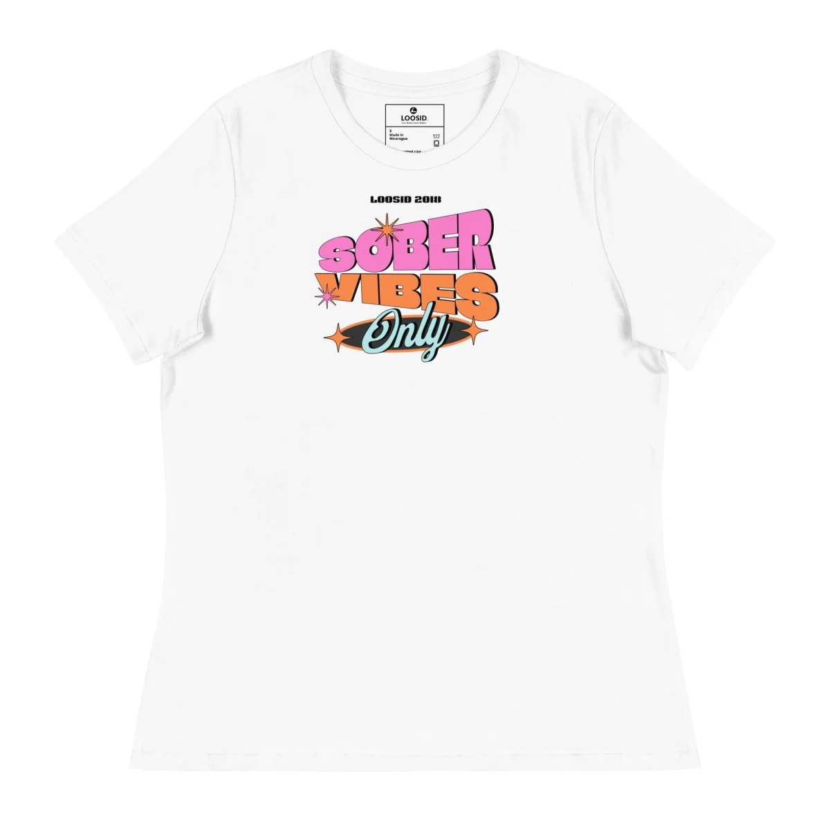 Sober Vibes Relaxed T-Shirt - Image 8
