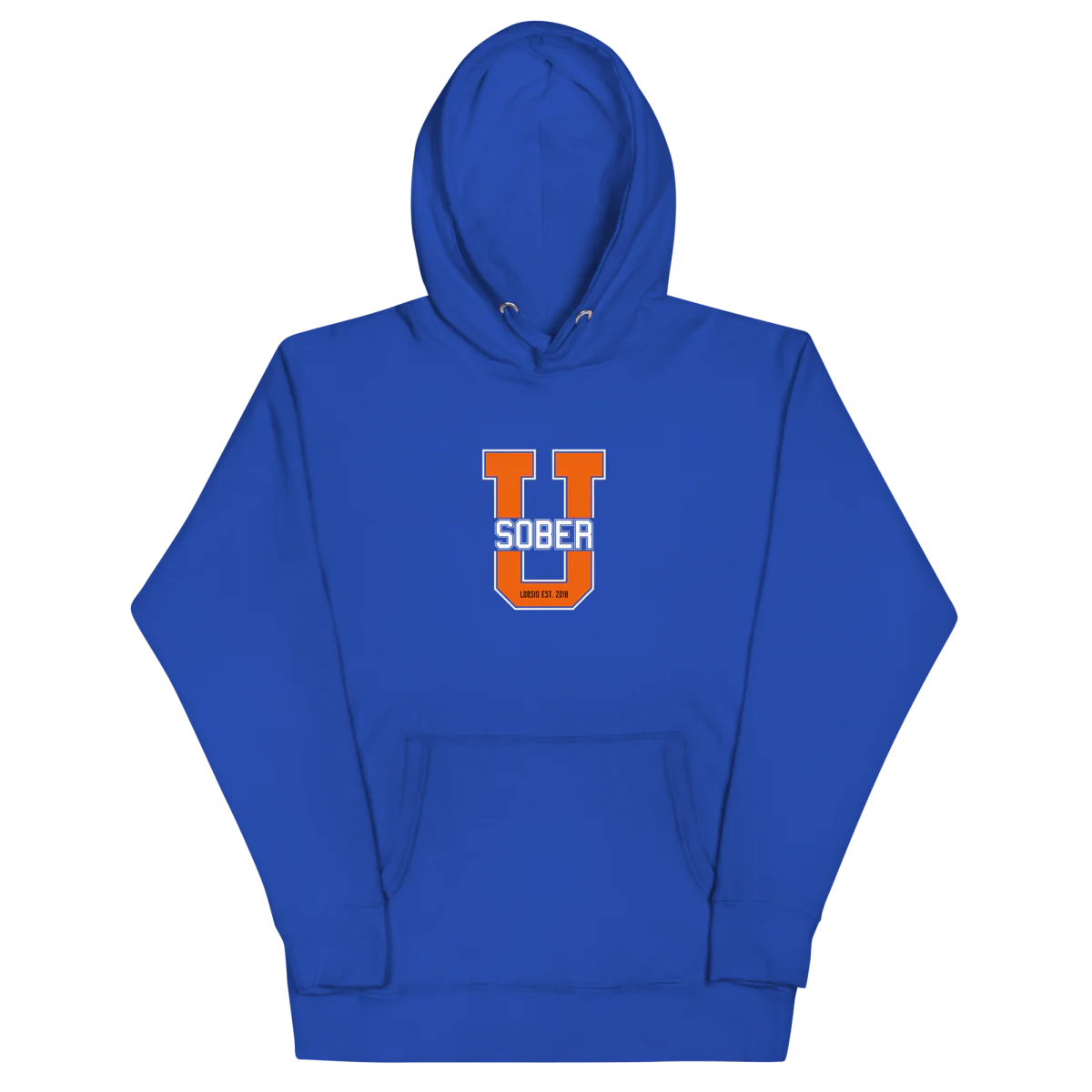 Sober U Men's Hoodie - Image 3