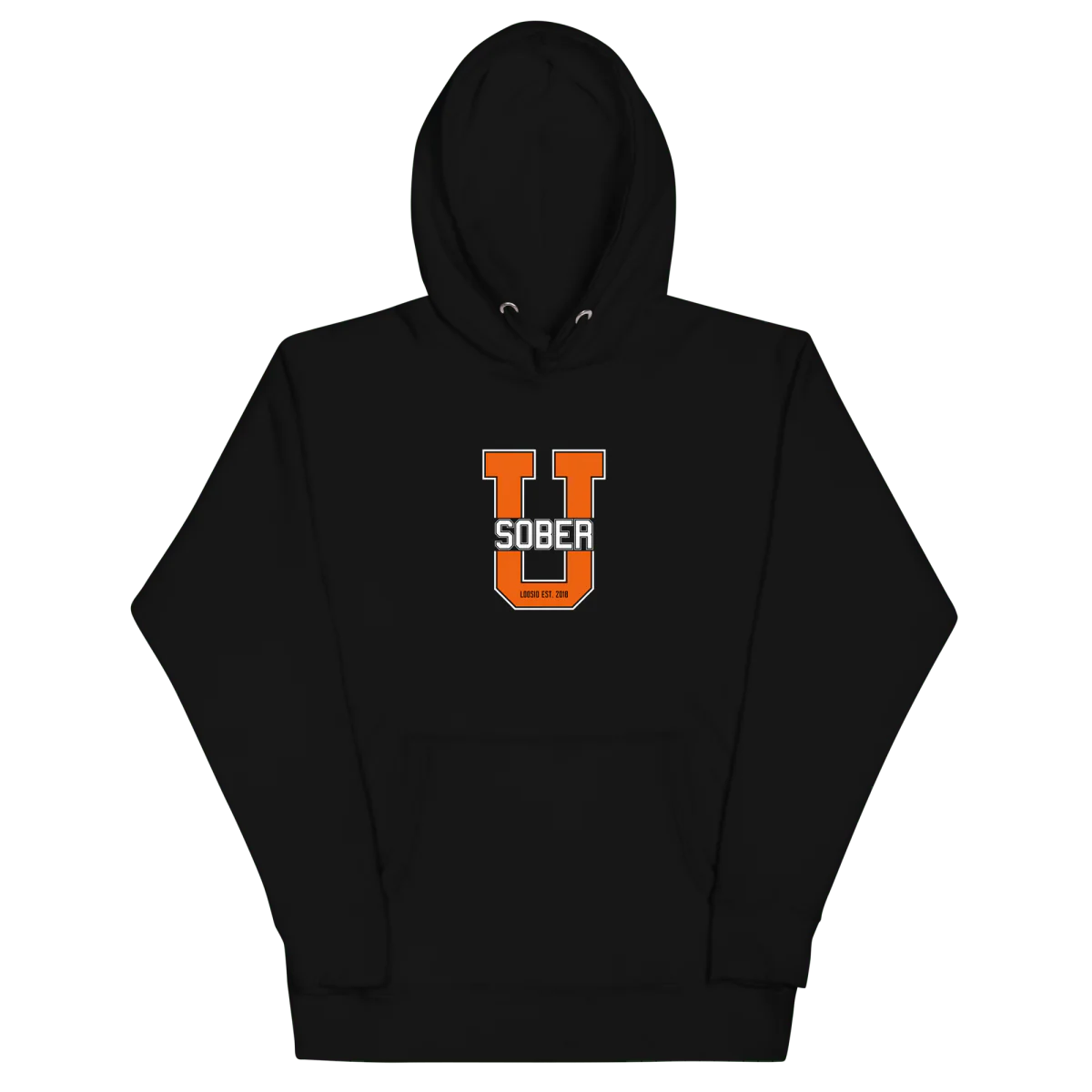Sober U Men's Hoodie - Image 6